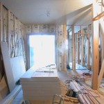 八尾新築一戸建て　内部工事